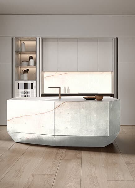 Crema Delicatus Onyx installed